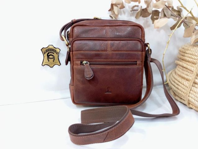 7172 BOLSO DE COLGAR PIEL CUERO J.L. PIEL