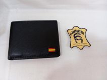 51979 BILLETERO BANDERA NEGRO J.L. PIEL