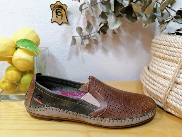 41189 ZAPATO DORIAN F1172 SURF CUERO+COM.2 FLUCHOS