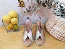 603500 CUÑA LUISA SHIMMER ORO FABIOLAS