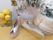 603500 CUÑA LUISA SHIMMER ORO FABIOLAS