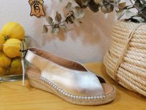 603500 CUÑA LUISA SHIMMER ORO FABIOLAS