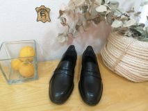 ZAPATO MOCASIN 24209 MAU BLACK  TAMARIS