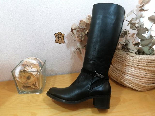 100715 BOTA D8965-SUNB CHIARA SUGAR NOBUK NEGRO 