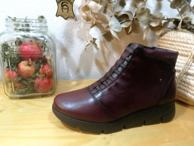 41674 BONA F1358 SUGAR NOBUCK BURDEOS VINO