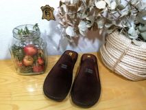 9182 ZAPATILLA CASA NEVADA AFELPADO MOKA/CACAO
