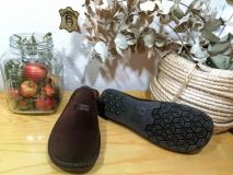 9182 ZAPATILLA CASA NEVADA AFELPADO MOKA/CACAO