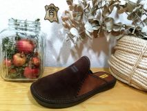 9182 ZAPATILLA CASA NEVADA AFELPADO MOKA/CACAO