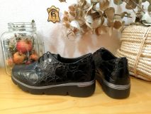 25468 ZAPATO BLUCHER RIZZO NEGRO-ANT ZIAM-S NEGRO 