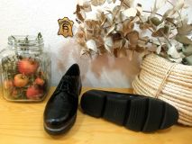 25468 ZAPATO BLUCHER RIZZO NEGRO-ANT ZIAM-S NEGRO 