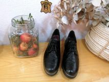 25468 ZAPATO BLUCHER RIZZO NEGRO-ANT ZIAM-S NEGRO 