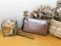 BOLSO B305 MASAYA NAPA METAL HUMO P.MIRALLES