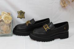 16087901-S8A3 ZAPATO MOCASÍN PIEL NEGRO CARMELA