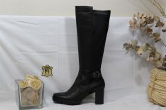 100505 BOTA D8955SUNLM EVIE SUGAR NOBUK LAMBY NEGR
