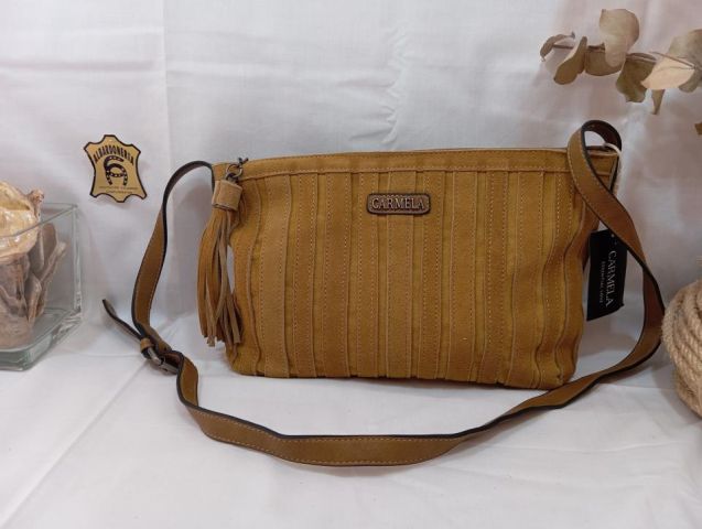 186009 BOLSO SERRAJE COMBINADO PANAMA CARMELA