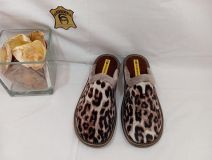 2158-0 ZAPATILLA CASA LINCE MARRÓN NORDIKAS