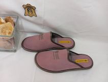 281-O ZAPATILLA CASA AFELPADO MALVA NORDIKAS