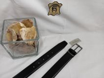 11235 CINTURON PIEL VAQUETA NEGRO POSSUM