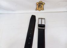 11235 CINTURON PIEL VAQUETA NEGRO POSSUM