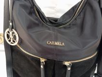 18606601  BOLSO SRA. TEXTIL NEGRO CARMELA