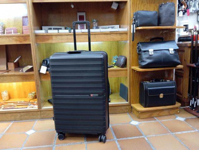 980004 TROLLEY  GRAN. 70 ABS COCONUT GRIS/NEGRO