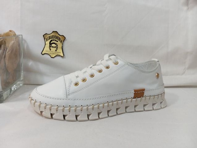16206702-S8A3 ZAPATO DEPORTIVO PIEL BLANCO CARMELA