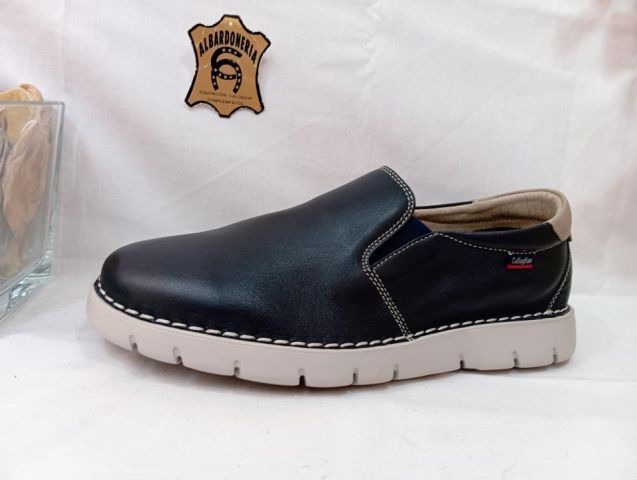 57702 ZAPATO FLEXIBLE GRAIN AZUL CALLAGHAN