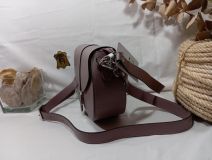 22-1050 BOLSO RUGA PIEL VACUNO NUDE 27X19X8