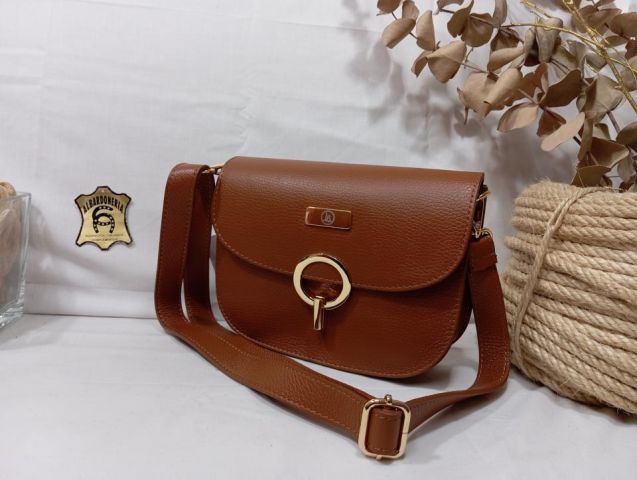 29-1055 BOLSO DOLLARO PIEL VACUNO CUERO 22X16X6