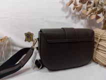 03-1020 BOLSO DOLLARO PIEL VACUNO MARRÓN 17X26X8
