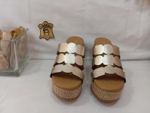 15836 SANDALIAS ZUECO NUCLEO PLATINO WEEKEND