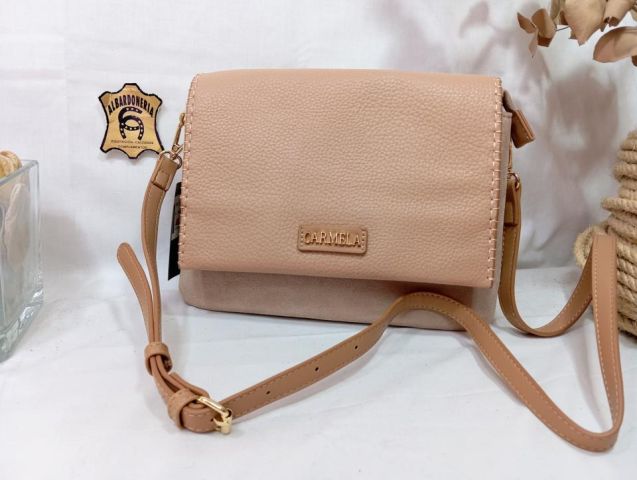 18613501  BOLSO SRA. SERRAJE BEIGE CARMELA