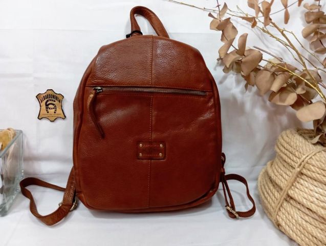 2049112 BOLSO MOCHILA PIEL CUERO MATIAS
