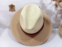 222/2504-65 SOMBRERO CINTA BEIGE TABACO
