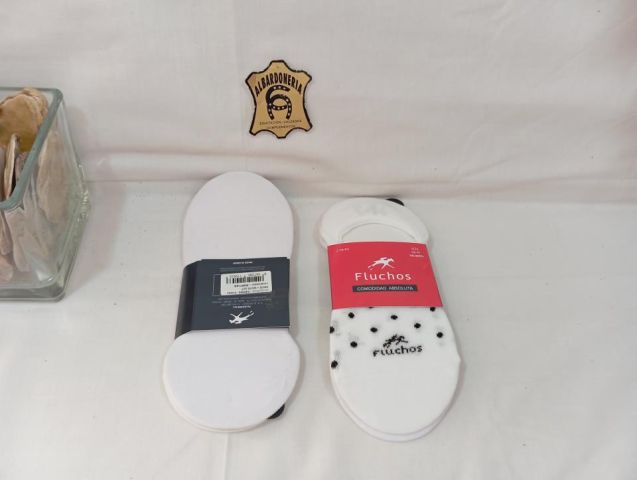 506149 CALCETÍN CA0006 PINKIE WOMEN WHITE-W DOT 2P