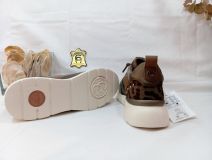 16251302-S8A3 ZAPATO DEPORTIVO PIEL TAUPE CARMELA