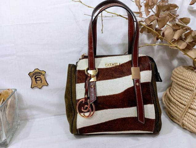 18618403-NON BOLSO DE MANO TEX KAKI CARMELA