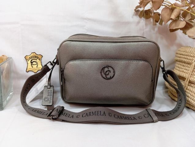 18616603-NON BOLSO BANDOLERA PLOMO CARMELA