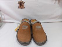 2380-8 ZAPATILLA CASA AFELPADO CUERO NORDIKAS