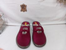6347-8 ZAPATILLA CASA AFELPADO RUBÍ NORDIKAS