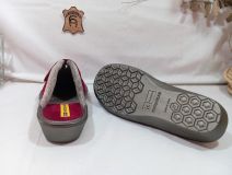 6347-8 ZAPATILLA CASA AFELPADO RUBÍ NORDIKAS