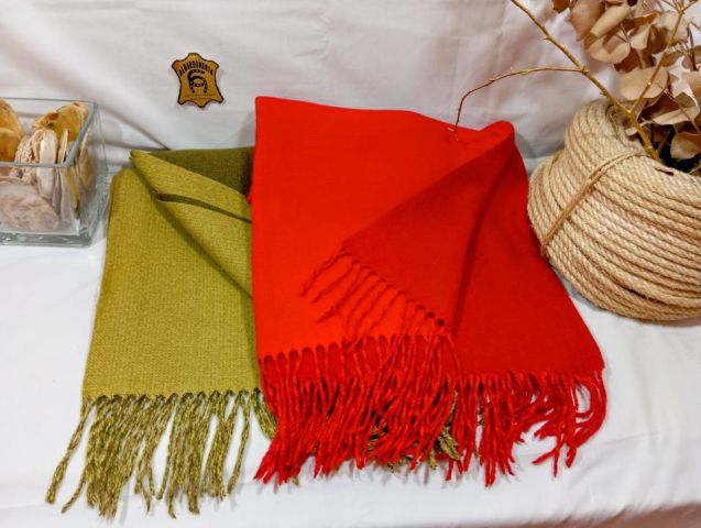 41000580 PASHMINA LISA REVERS.FLECOS 65X170CM