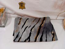 41000881 FULAR PRINT MARCADO FINO PELILLOS 100%P 