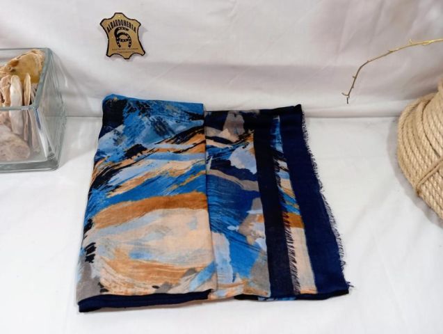 41000887 FULAR ABSTRACTO PELILLOS 100%P 