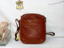 72012 BOLSO COLGAR PIEL NEGRO/MARRÓN/CUE J.L. PIEL