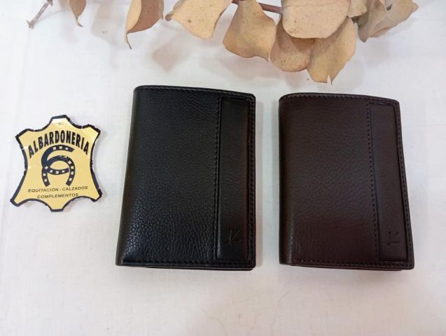 54887 BILLETERO GOLD VERTICAL J.L.PIEL