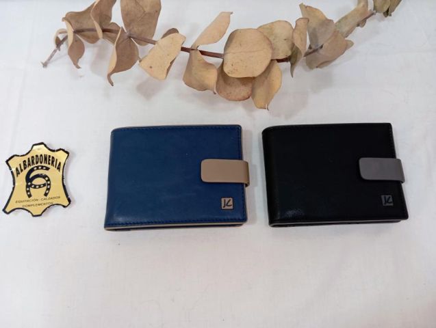 54955 BILLETERO GUM HORIZONTAL C/BROCHE J.L.PIEL