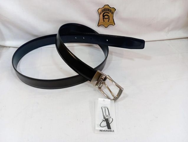 11217 CINTURON PIEL REVERSIBLE NEGRO-AZUL POSSUM