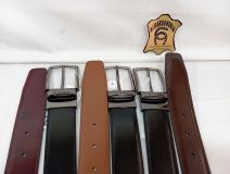 11658 CINTURON PIEL REVERSIBLE NEGRO-BURDEOS POSSU