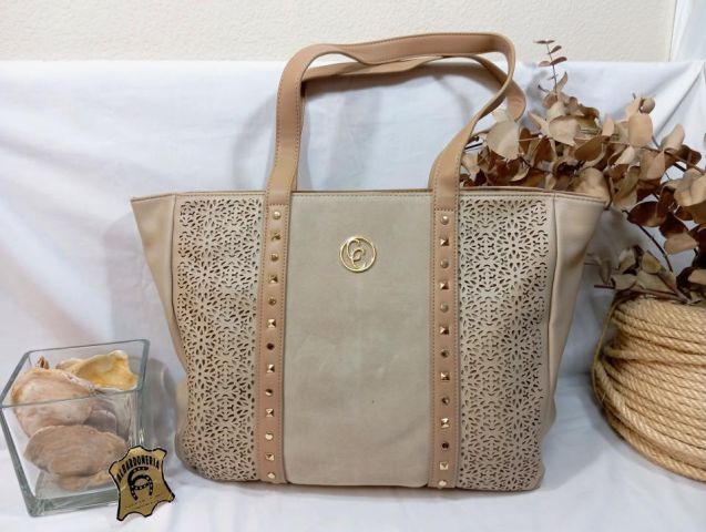 18620801-NON BOLSO SRA. SERRAJE BEIGE CARMELA